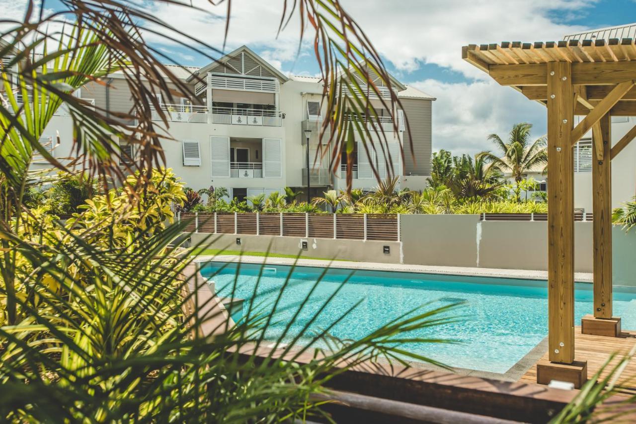サンジルレバンEscale Tropicale, Appart Vue Mer A 2 Min Du Lagonアパートメント エクステリア 写真