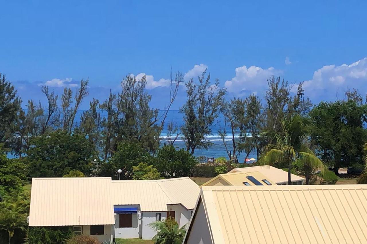 サンジルレバンEscale Tropicale, Appart Vue Mer A 2 Min Du Lagonアパートメント エクステリア 写真